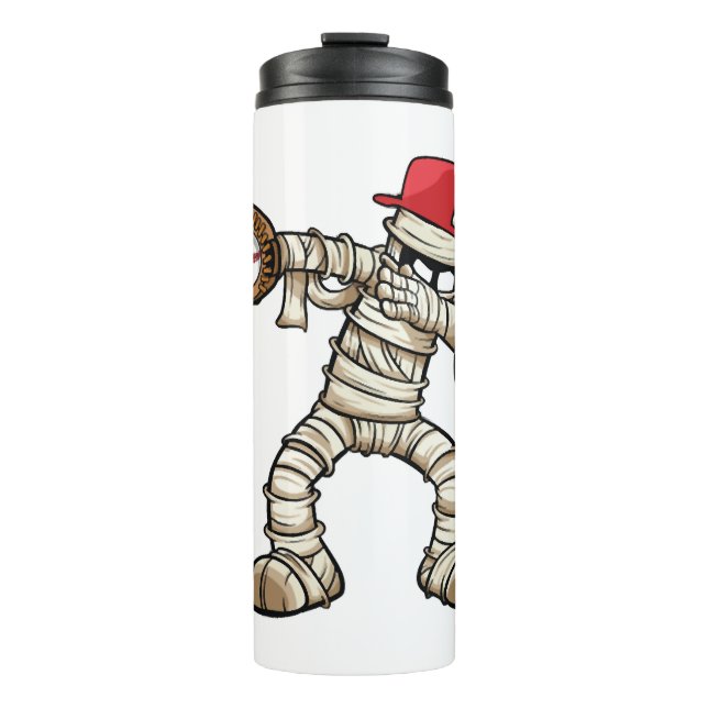 Bouteilles Isothermes Halloween design pour les amateurs de baseball (Devant)