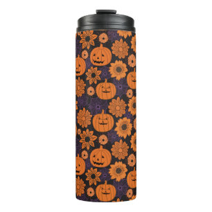 Bouteilles Isothermes Halloween floral