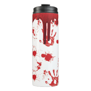 Bouteilles Isothermes Halloween goutte de sang Déplaisante empreinte san