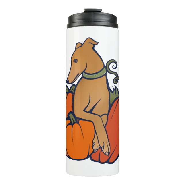 Bouteilles Isothermes halloween greyhound (Devant)