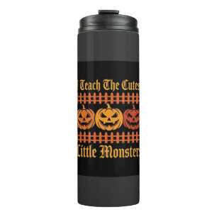 Bouteilles Isothermes Halloween Trick Or Treat Petits Monstres Citrouill