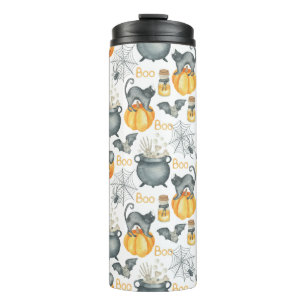 Bouteilles Isothermes Halloween Whimsical Cauldron et Motif de chats