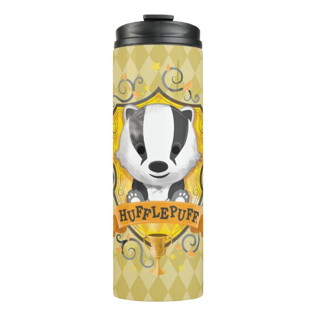 Bouteilles Isothermes Harry Potter| Cimetière HUFFLEPUFF™ de charme (Devant)