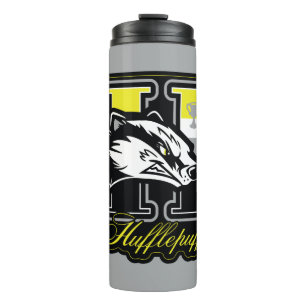 Bouteilles Isothermes HARRY POTTER™   HUFFLEPUFF™ Badge sportif