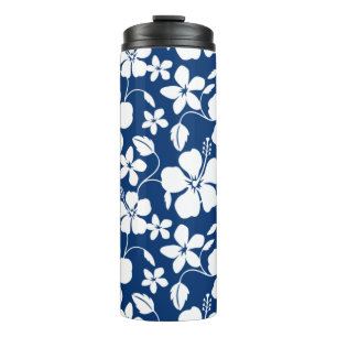 BOUTEILLES ISOTHERMES HAWAIIAN HULA (HIBISCUS) NAVY