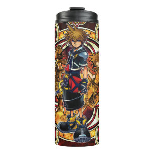 Bouteilles Isothermes Hearts II  L'art de la clé en verre doré