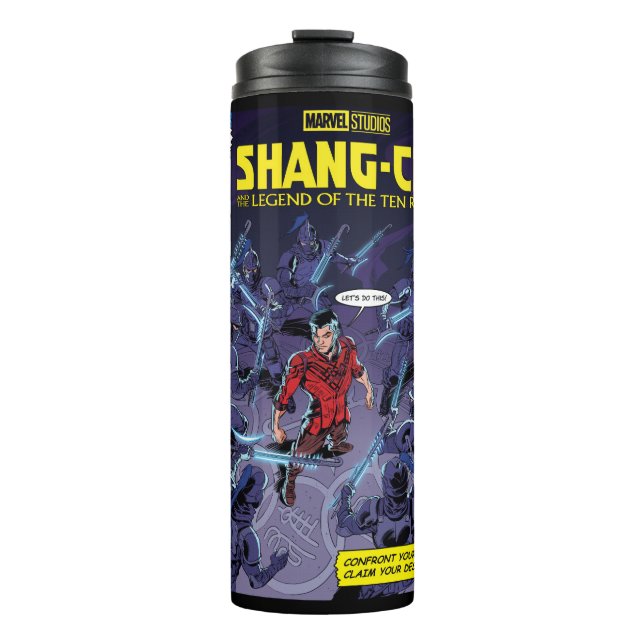 Bouteilles Isothermes Hébergement de la bande dessinée de Shang-Chi (Devant)