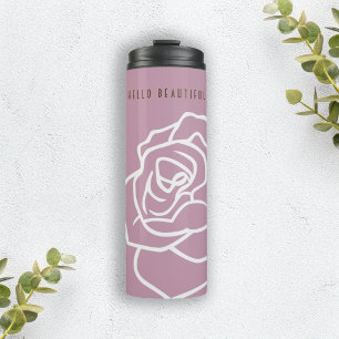 Bouteilles Isothermes Hello Beautity - Moderne Chic Rose Rose