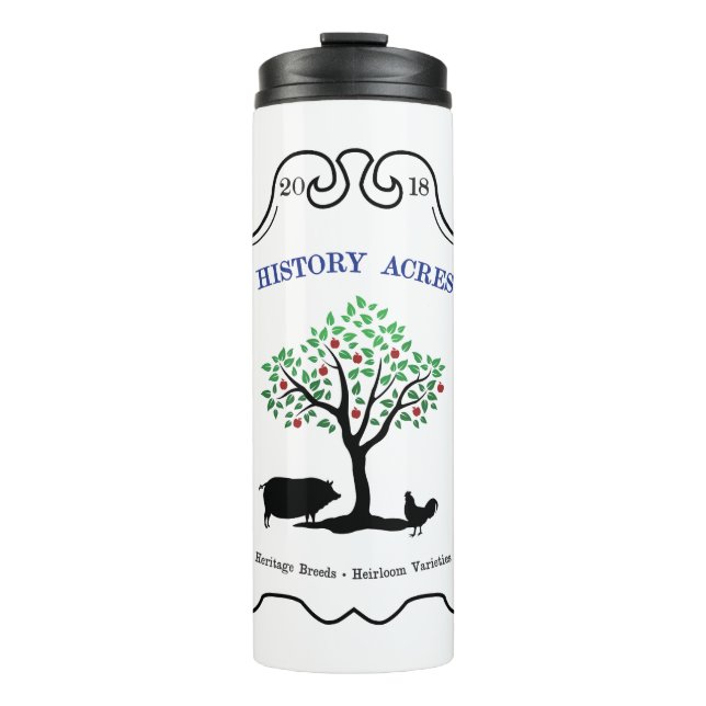 Bouteilles Isothermes Histoire Acres Voyage Tumbler Thermal (Devant)