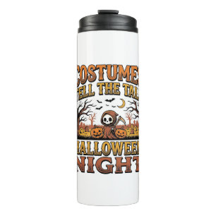 Bouteilles Isothermes Histoire de costume d'Halloween Typographie de cim
