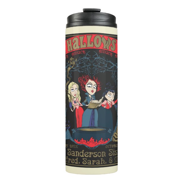 Bouteilles Isothermes Hocus Pocus All Hallows’ Eve Enchantant (Devant)