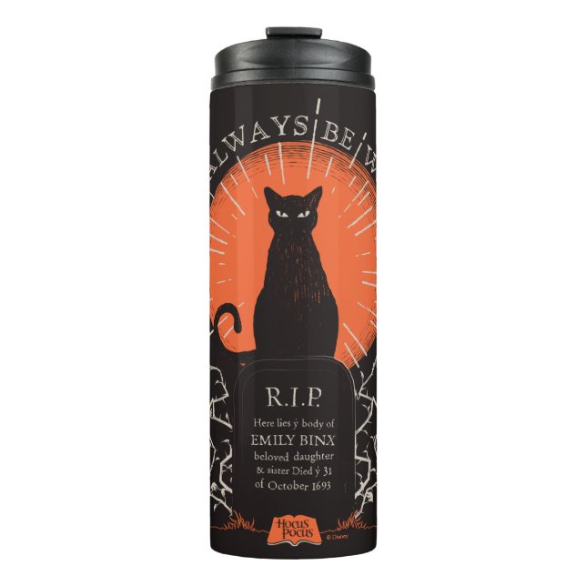 Bouteilles Isothermes Hocus Pocus Thackery Binx Toujours Avec Vous (Devant)