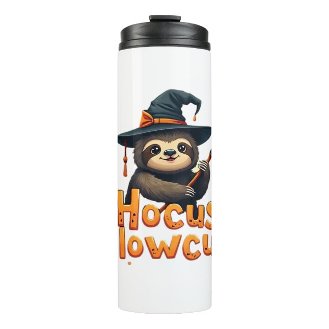 Bouteilles Isothermes Hocus Slowcus Amateurs de fentes Halloween tee tee (Devant)