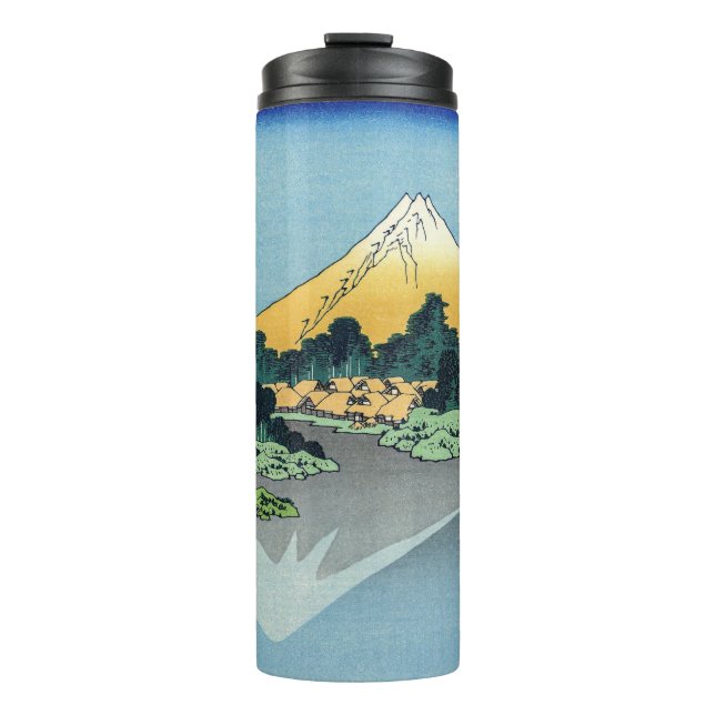Bouteilles Isothermes Hokusai - Le Mont Fuji reflète le lac Kawaguchi (Devant)