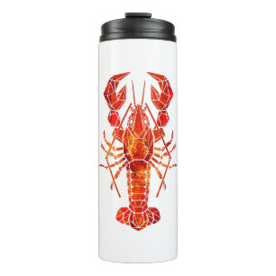 Bouteilles Isothermes Homard polygonal rouge