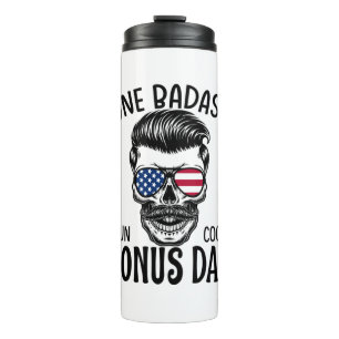 Bouteilles Isothermes Hommes Un Badass Bonus Étape Papa Drôle Cadeau Ann
