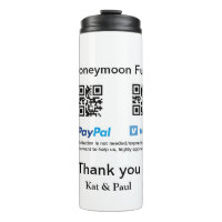Honeymoon Fund PayPal Venmo QR code Merci