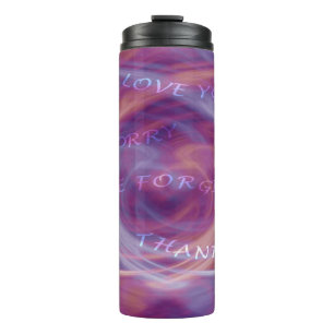 Bouteilles Isothermes Ho'oponopono Purple Smoke
