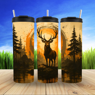 Bouteilles Isothermes Horizon d'or, la Majesté de Stag