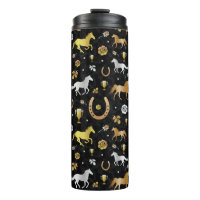 Horse Racing Derby Day Party Black Gold Motif