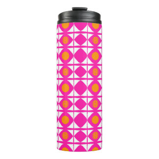Bouteilles Isothermes Hot pink and orange tumbler