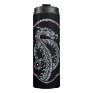 Bouteilles Isothermes HOUSE OF THE DRAGON   Silver Dragon Crest