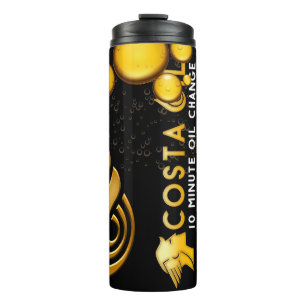 Bouteilles Isothermes Huile de Costa Drop et Stripe Tumbler thermique