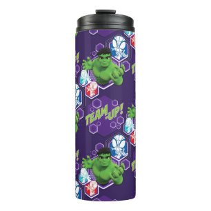 Bouteilles Isothermes Hulk & Spidey Équipe "Équipe-Ensemble !"