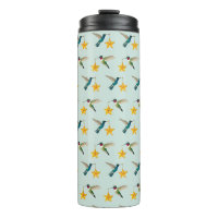Hummingbirds and Stars Thermal Tumbler