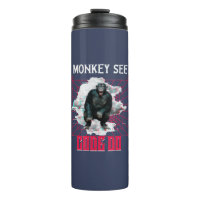 Humour de développeur Web « Le singe voit, code, f