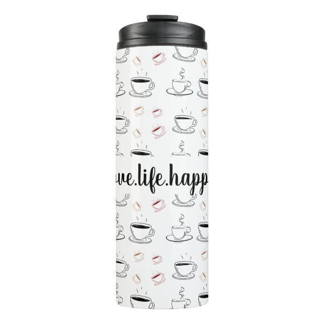 Bouteilles Isothermes I like my cream and sugar in my coffee (Devant)