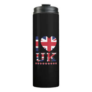 Bouteilles Isothermes I Love Royaume-Uni-Royaume-Uni-Angleterre