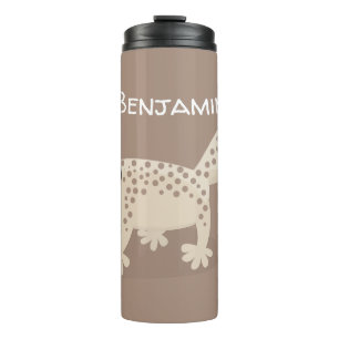 Bouteilles Isothermes Illustration de gecko tan tan mignon