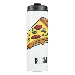Bouteilles Isothermes Illustration de la pizza