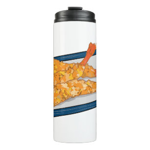 Bouteilles Isothermes Illustration de la tempura crevette
