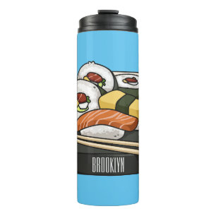 Bouteilles Isothermes Illustration de sushi