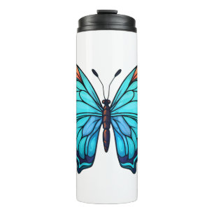 Bouteilles Isothermes Illustration du papillon de dessin