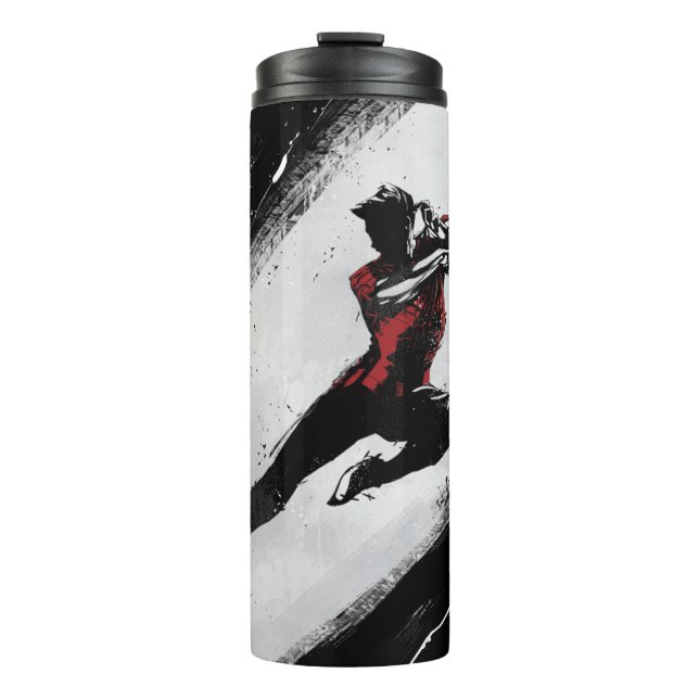 Bouteilles Isothermes Illustration Shang-Chi Kick (Devant)