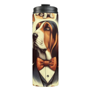 Bouteilles Isothermes Illustration vintage de la coque