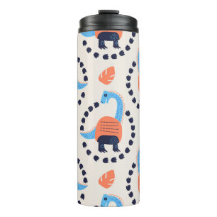 Bouteilles Isothermes Illustration vintage du motif sans soudure avec un