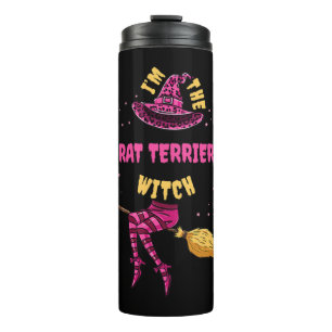 Bouteilles Isothermes Im Le Rat Terrier Sorcière Halloween Correspondant