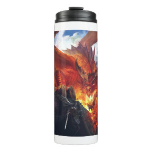 Bouteilles Isothermes Imaginaire de dragon de respiration incendie