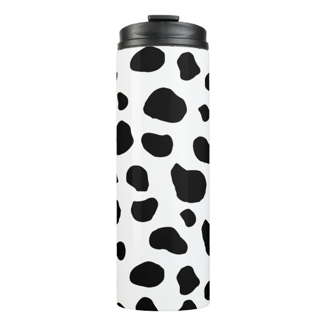 Bouteilles Isothermes Impression De Vache, Motif De Vache, Spots De Vach (Devant)