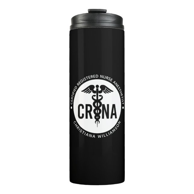 Bouteilles Isothermes Infirmière anesthésiste certifiée CRNA personnalis (Devant)