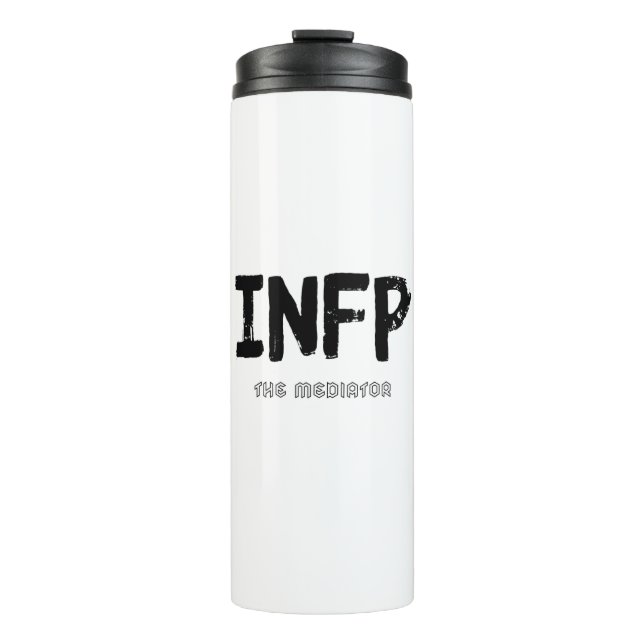 Bouteilles Isothermes INFP - Le médiateur (noir) (Devant)