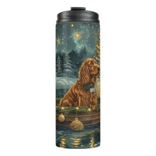 Bouteilles Isothermes Irish Red Setter Christmas Festive Voyage