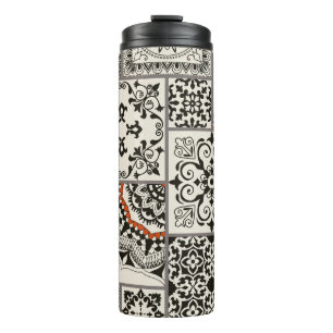 Bouteilles Isothermes Islam Arabe Majolica Carreaux