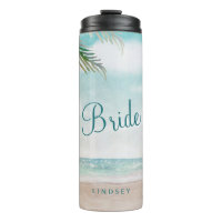 Island Breeze Plage Peint Mariée personnalisée