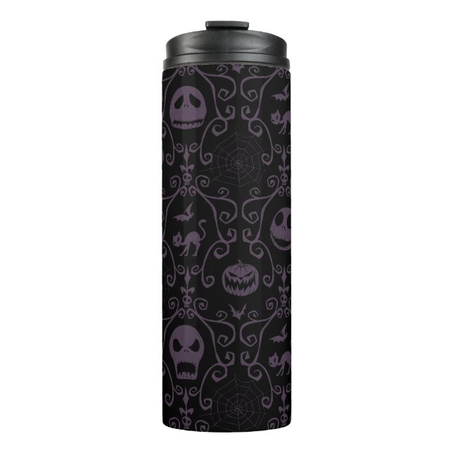 Bouteilles Isothermes Jack Skellington Halloween Filigree Motif (Devant)