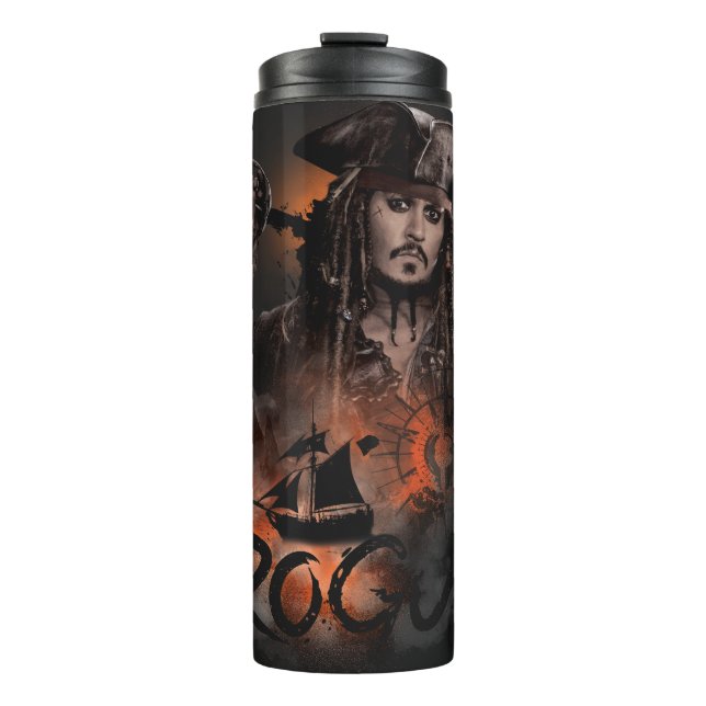 Bouteilles Isothermes Jack Sparrow (Devant)